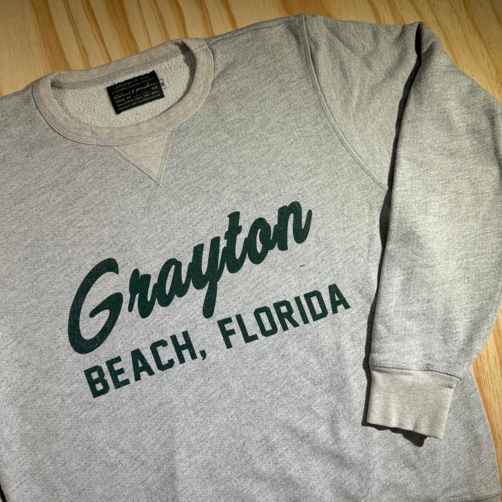 Dixe reserve French terry cloth champion Grayton Beach Florida Sweatshirt